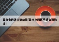 云南电网区块链公司[云南电网区块链公司地址]